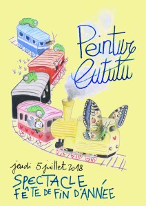 Affiche Compagnie Poisson Manqué. Spectacles kamishibaï et musique pour la petite enfance. Auvergne Rhône-Alpes. Lyon